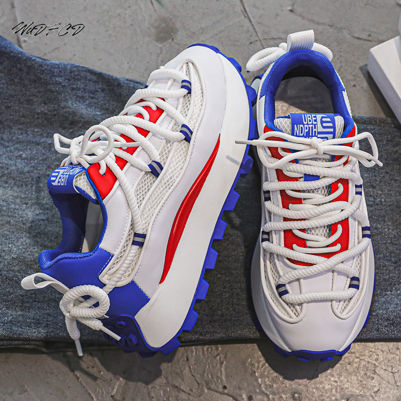 Crossfit Hard - Baskets épaisses pour hommes, chaussures de