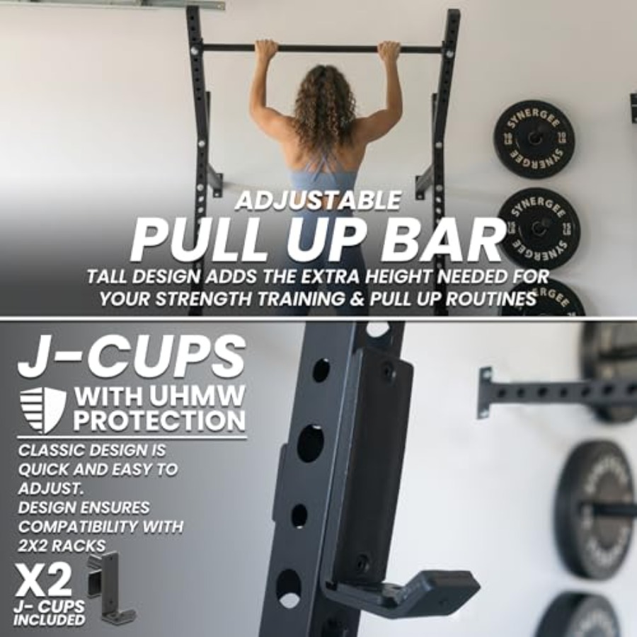 Rack de squat mural pour usage - Pull Up Bar Grip avis et prix