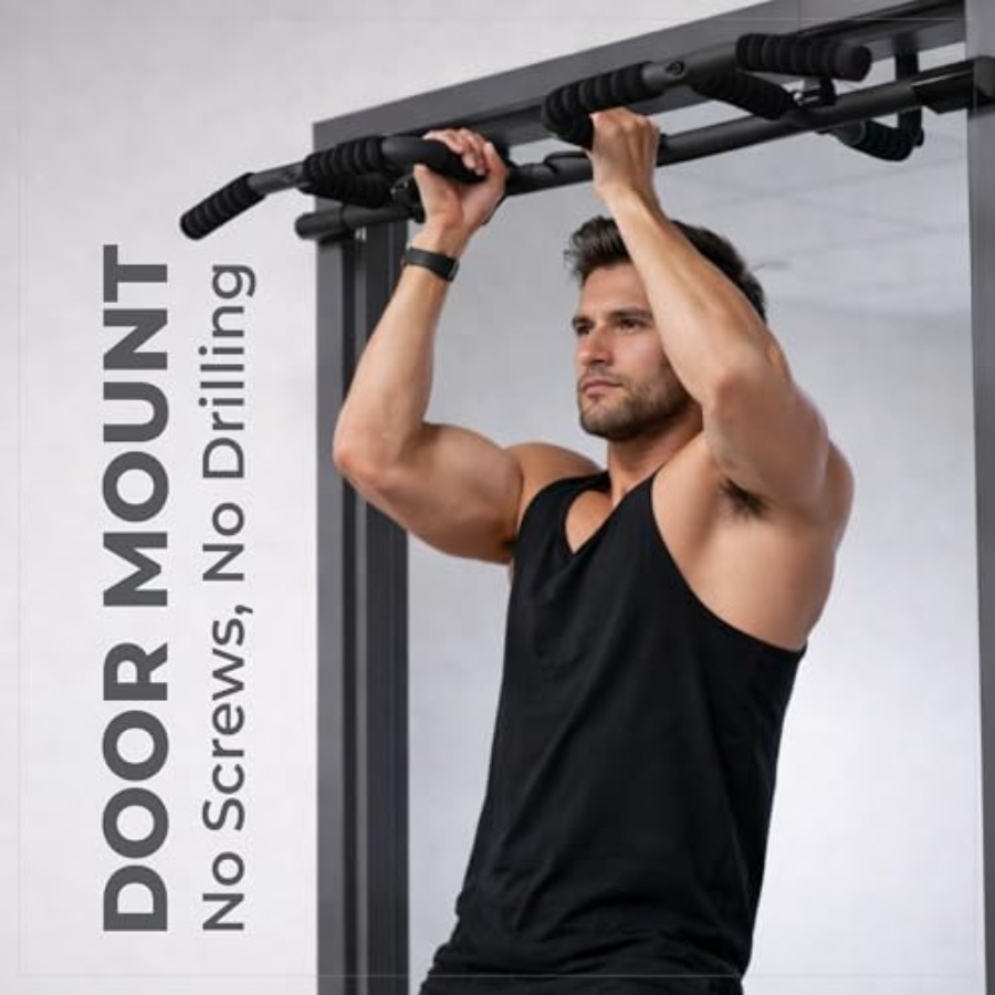 Barre de traction pour porte a - Pull Up Bar Grip avis et prix