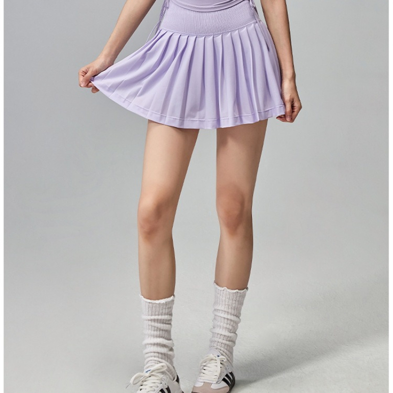 Jupe plissée mini taille haute - Crossfit G avis et prix
